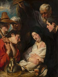 The Adoration of the Shepherds. Creator: Jacob Jordaens I