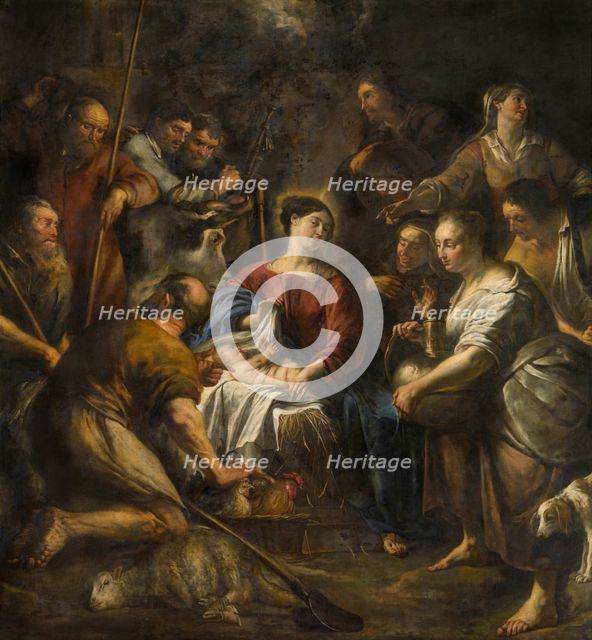The Adoration of the Shepherds. Creator: Jan Cossiers.