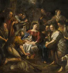 The Adoration of the Shepherds. Creator: Jan Cossiers