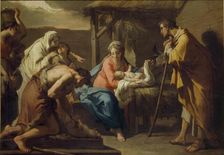 The Adoration of the Shepherds, post 1798. Artist: Gaetano Gandolfi