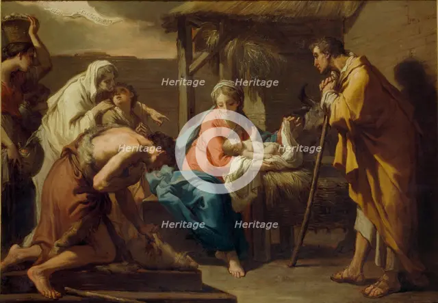 The Adoration of the Shepherds, post 1798. Artist: Gaetano Gandolfi.