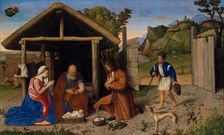 The Adoration of the Shepherds, probably after 1520. Creator: Vincenzo Di Biagio Catena