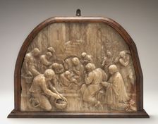 The Adoration of the Shepherds with Donor, c. 1540/1550. Creator: Unknown