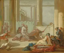 The Adoration of the Skulls, c. 1733/1734. Creator: Michel-Francois Dandre-Bardon