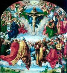 The Adoration of the Trinity (The Landauer Altarpiece), 1511. Artist: Albrecht Dürer