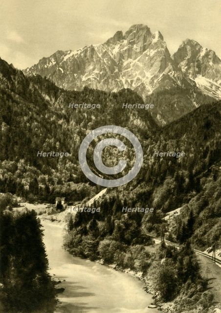 The Admonter Reichenstein, Gesäuse National Park, Styria, Austria, c1935.  Creator: Unknown.
