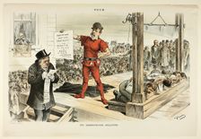 The Administration Guillotine, from Puck, n.d. Creator: Joseph Keppler