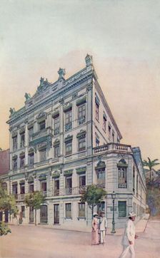 The Administrative Offices of the Leopoldina Railway, facing Rio Bay 1914