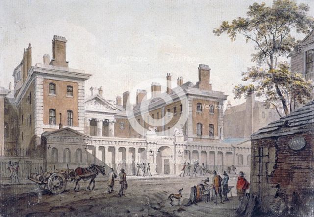 The Admiralty, Whitehall, London, 1796. Artist: James Miller