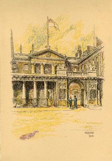 The Admiralty, Whitehall, London 1924. Creator: L A Hayes