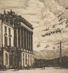 The Admiralty, Paris, 1865. Creator: Charles Meryon