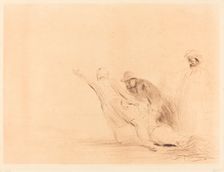 The Adulteress (third plate, 1910. Creator: Jean Louis Forain
