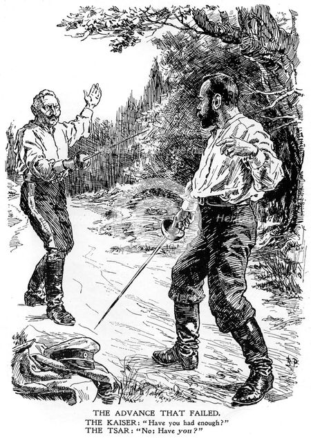 'The Advance that Failed', First World War, 1914-1915, (1920). Artist: Bernard Partridge