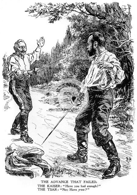 'The Advance that Failed', First World War, 1914-1915, (1920). Artist: Bernard Partridge