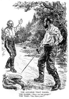 The Advance that Failed First World War, 1914-1915, (1920). Artist: Bernard Partridge