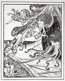 The Adventure with Scylla 1926. Creator: Henry Justice Ford