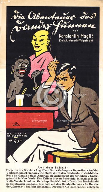 The Adventures of the Dandy Hun by Konstantin Maglic, 1918. Creator: Amar, Leon Lico (1887-after 1929).