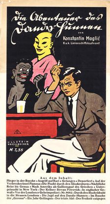 The Adventures of the Dandy Hun by Konstantin Maglic, 1918. Creator: Amar, Leon Lico (1887-after 1929)