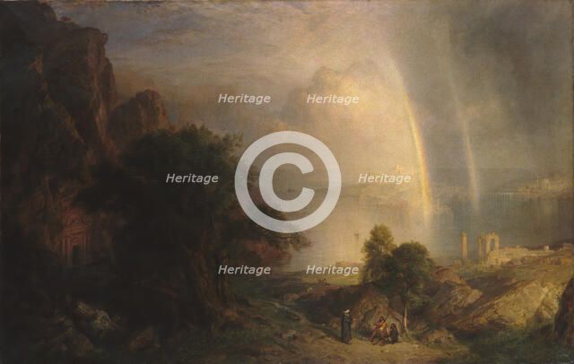 The Aegean Sea, ca. 1877. Creator: Frederic Edwin Church.