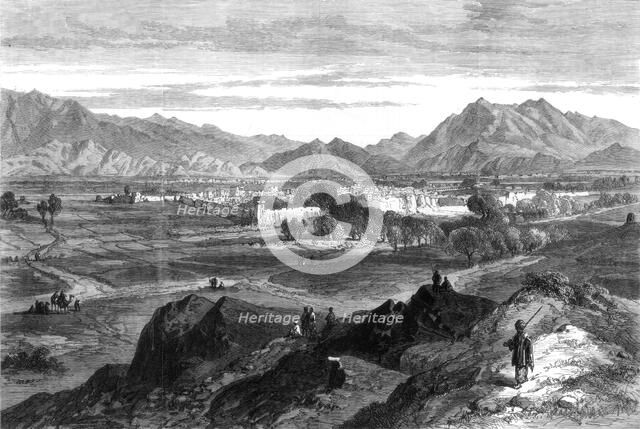 The Afghan War: Jalalabad from Piper's Hill, Afghanistan, 1879. Artist: Unknown