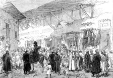 The Afghan War: the Shor Bazaar, Cabul, looted by the enemy on Dec. 14, 1880. Creator: Unknown