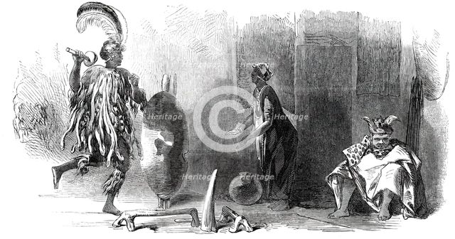 The African Exhibition, at the Cosmorama, Regent-Street, 1850. Creator: Unknown.