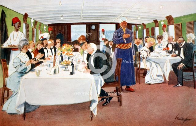 'The After-dinner Speech', 1908.  Creator: Lance Thackeray.