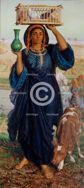 The Afterglow in Egypt, 1861. Artist: William Holman Hunt.