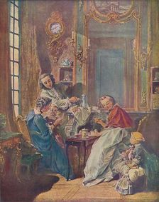 The Afternoon Meal 1739. Artist: Francois Boucher