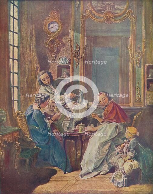 'The Afternoon Meal', 1739. Artist: Francois Boucher.