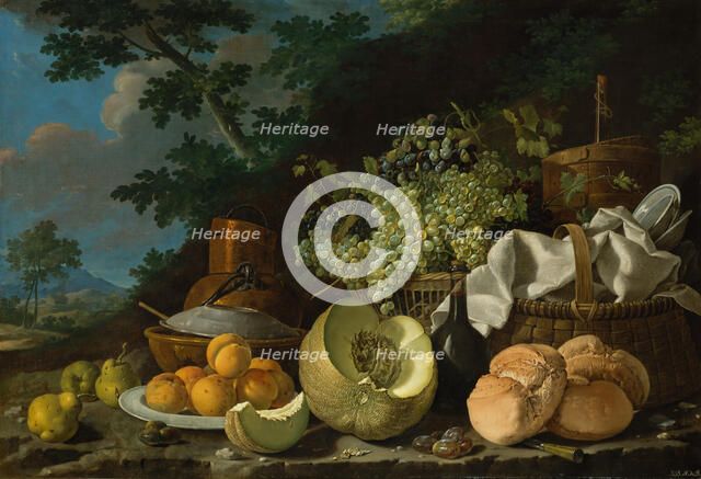 The Afternoon Meal (La Merienda), ca. 1772. Creator: Luis Meléndez.