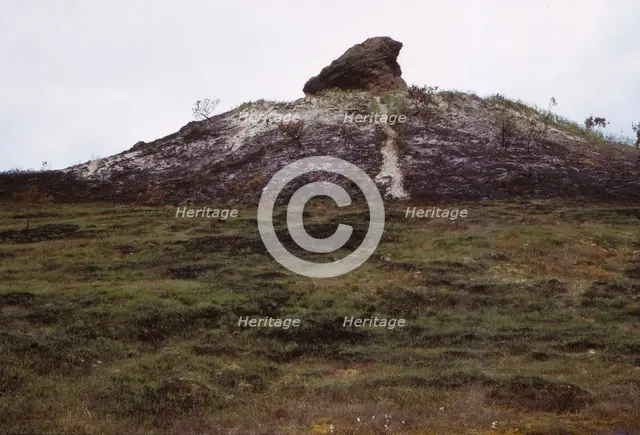 The Agglestone on Godlingstone Heath, Dorset, 20th century. Artist: CM Dixon.