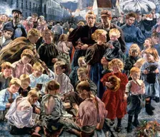The Age of the Worker 1896. Artist: Leon Frederic