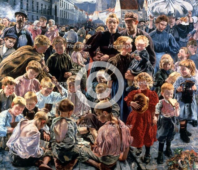 'The Age of the Worker', 1896. Artist: Leon Frederic