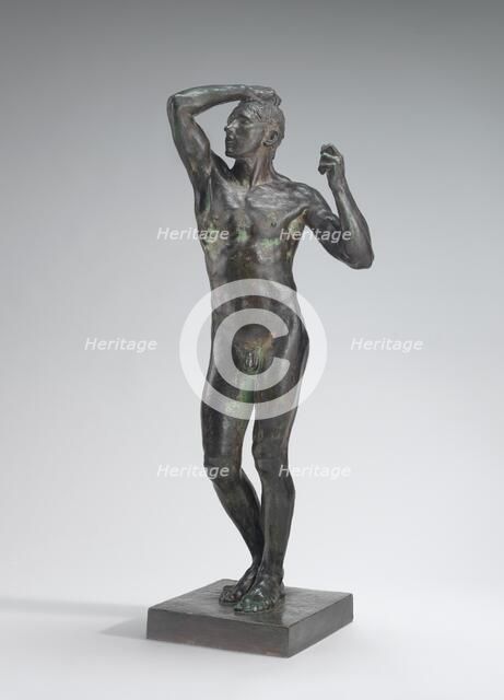 The Age of Bronze (L'Age d'Airain), model 1875-1876, cast 1903-1904. Creator: Auguste Rodin.