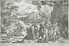 The Age of Iron, 1599. Creators: Antonio Tempesta, Nicolaus van Aelst