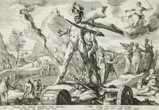 The Age of Iron, published 1589. Creator: Hendrik Goltzius