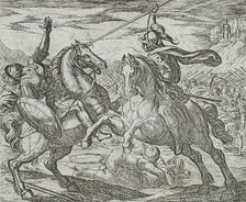 The Age of Iron, published 1606. Creators: Antonio Tempesta, Wilhelm Janson