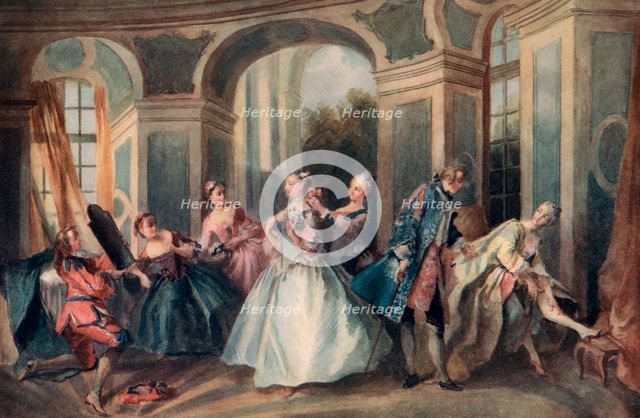 'The Age of Man, Youth', 1730-1735 (1912).Artist: Nicolas Lancret