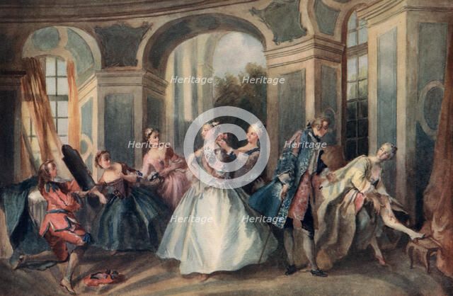 'The Age of Man, Youth', 1730-1735 (1912).Artist: Nicolas Lancret