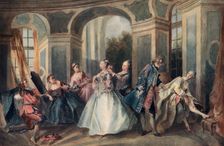 The Age of Man, Youth 1730-1735 (1912).Artist: Nicolas Lancret