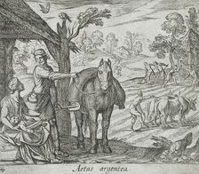 The Age of Silver, published 1606. Creators: Antonio Tempesta, Wilhelm Janson