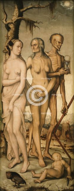 The Ages and Death. Artist: Baldung, Hans (1484-1545)
