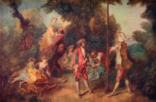 The Ages of Man - Manhood c1710-1740, (1910). Artist: Nicolas Lancret