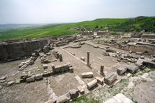 The Aghlabid Baths at Dougga (Thugga), Tunisia. Creator: Samuel Magal