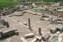 The Aghlabid Baths at Dougga (Thugga), Tunisia. Creator: Samuel Magal