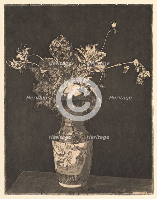 The Agony of Flowers, 1890-1895. Creator: Theodore Roussel (French, 1847-1926).