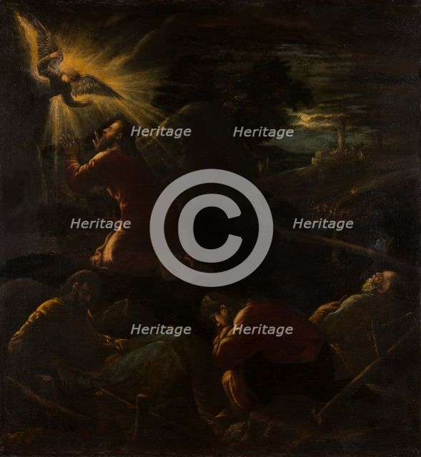The Agony in the Garden, 1501-1600. Creator: Circle of Jacopo Bassano il vecchio.