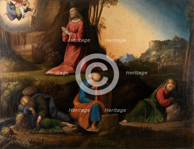 The Agony In The Garden, 1524. Creator: Benvenuto Tisi da Garofalo.
