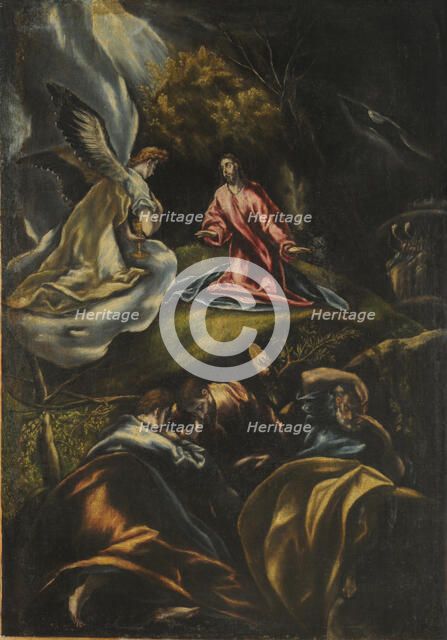 The Agony in the Garden, 1600-1607. Creator: El Greco, Dominico (1541-1614).